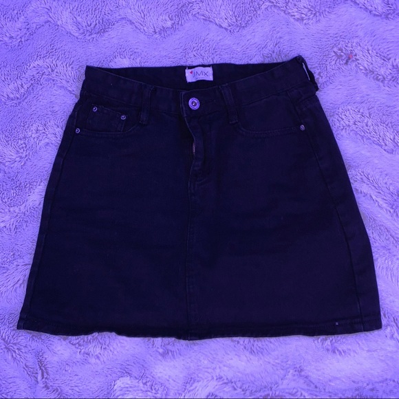 Vintage black high rise skirt - Picture 2 of 4